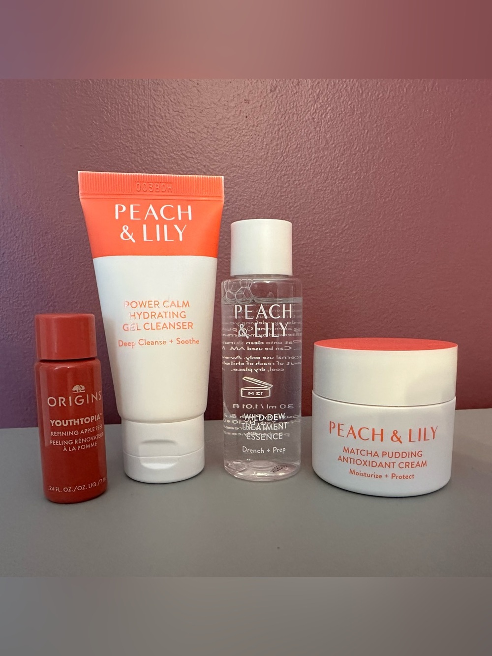 Peach & Lily and Origins Minis